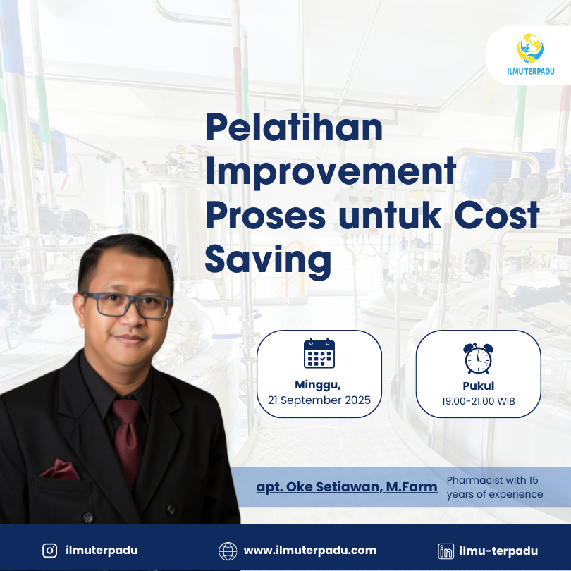 Pelatihan Improvement Proses untuk Cost Saving