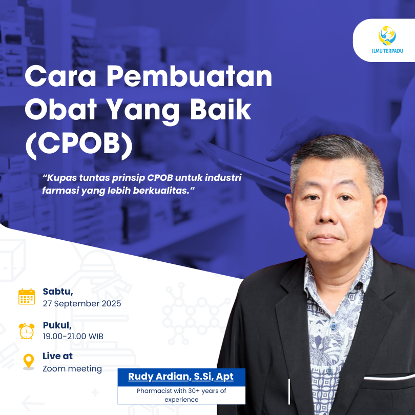 Cara Pembuatan Obat Yang Baik (CPOB)