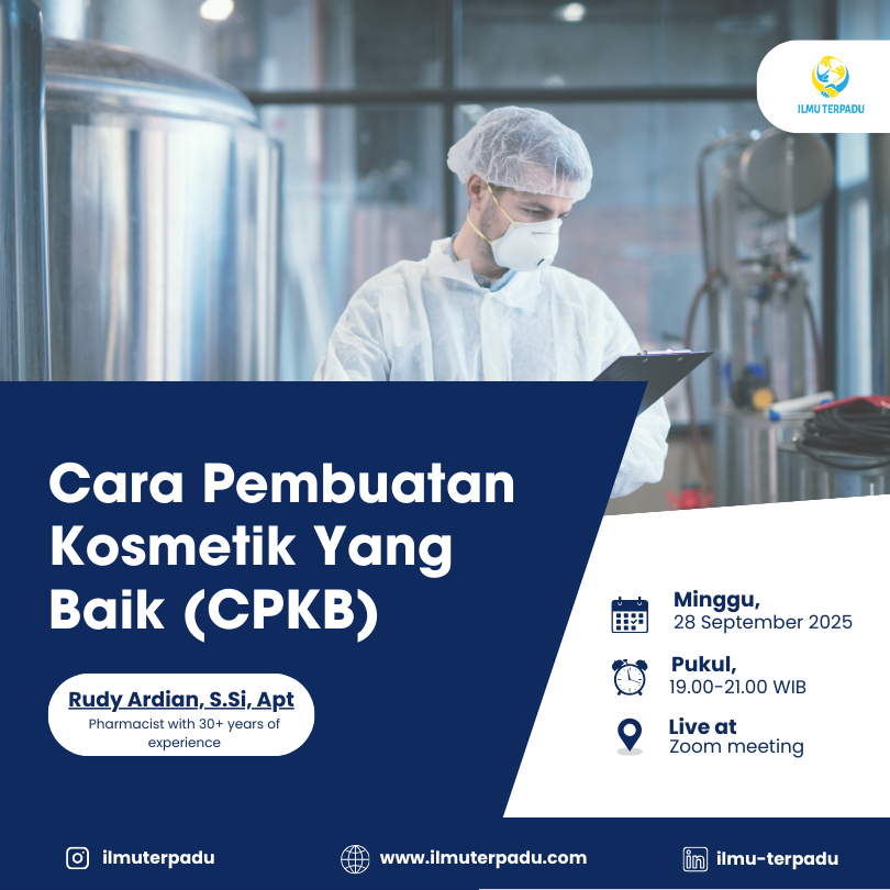 Cara Pembuatan Kosmetik Yang Baik (CPKB)