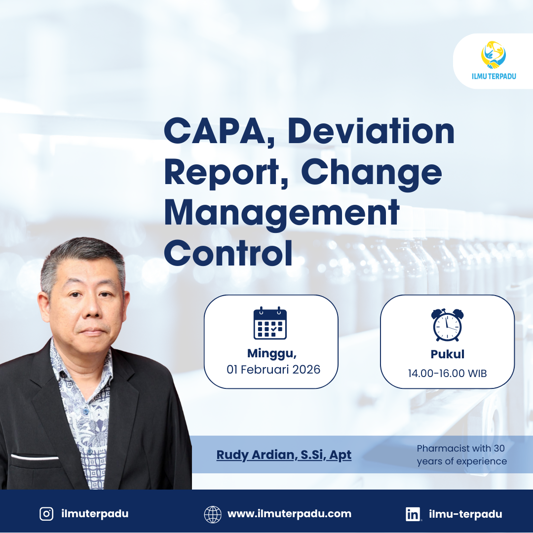 CAPA, Deviation Report, Change Management Control 
