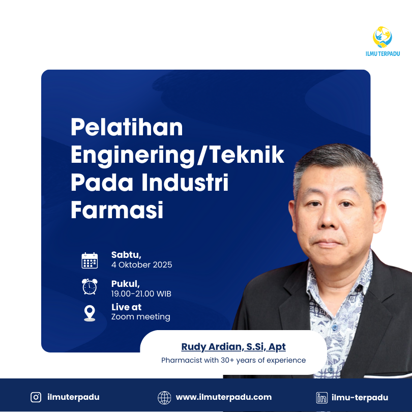 Pelatihan Enginering/Teknik Pada Industri Farmasi