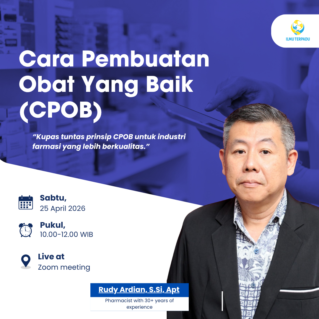 Cara Pembuatan Obat Yang Baik (CPOB)