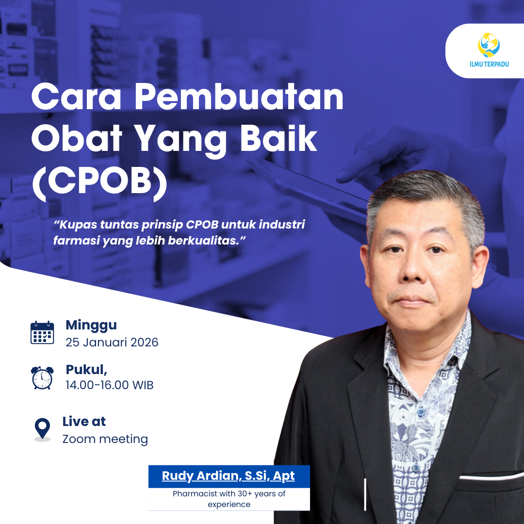 Cara Pembuatan Obat Yang Baik (CPOB)